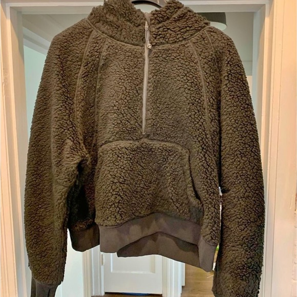 RARE Lululemon Scuba Oversized Sherpa 1/2 Zip
Black XL/XXL - Picture 6 of 7